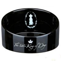 Миска "TRIXIE" керамическая для собак "King of Dogs "0,35мл, 14см