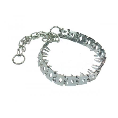 090710 Ошейник строгий пластинчатый цинк 55см*23мм*1,5мм