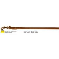 Поводок одинарный, непрошитый (ш14мм, д 122см) коричневый