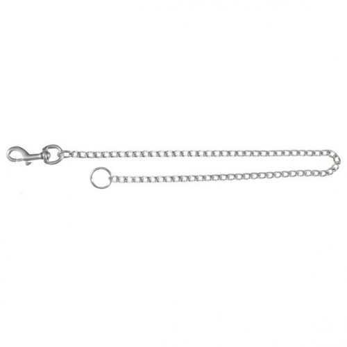 Петельный ошейник-цепочка "TRIXIE" для собак из металла, с КАРАБИНОМ 80см/4мм