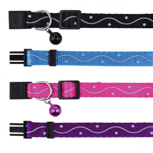 Ошейник "TRIXIE", для кошек,с колокольчиком, нейлон,