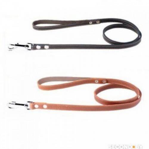 Ошейник "Collar brilliance" без украшений для мелких пород собак ( ш 9мм, д 22-30см), красный