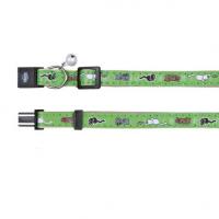 Ошейник "TRIXIE", для кошек, с колокольчиком, искусственная кожа