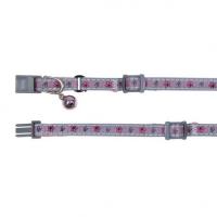 Ошейник "TRIXIE", для котят "Flower&Butterfly" светоотражающий, с колокольчиком