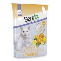 Sanicat Fresh Professional Citric, силикигелевый наполнитель с Ароматом Цитруса - 3,8 л.