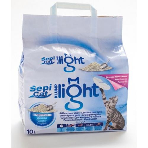 Sepicat Klump Light, комкующийся наполнитель - 10 л.