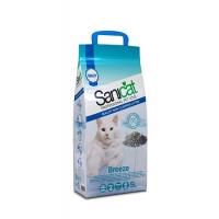 Sanicat Breze , впитывающий наполнитель с Ароматом Океанского Бриза - 5 л.