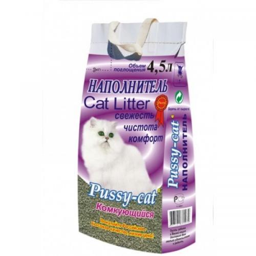 Pussy-cat комкующийся - 4,5 л.