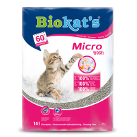 Biokat's Micro fresh, комкующийся с ароматом цветов и цитруса - 7 л.