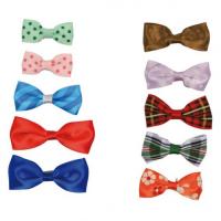 Набор бантиков "TRIXIE", для собак, разноцветные, (10шт)