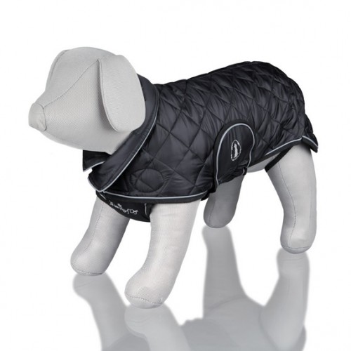 Попона "King of Dogs" для собаки "TRIXIE" ,размер S,окр.живота-38-52см,длина40см,черный