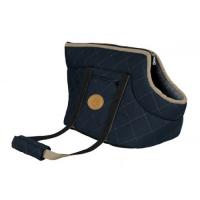 Переноска "TRIXIE" "Viktoria" для собак, 26х29х50см,синяя/голубая, микрофибра