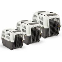 Переноска "TRIXIE", Skudo 5, для животных до 35 кг 59х65х79см, тёмно-коричневая/песочная