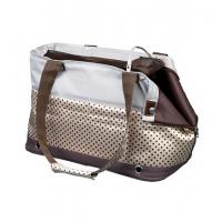 Переноска "TRIXIE" "Marilla" 18х21х45 см, коричневая/бежевая/серая, полиэстер