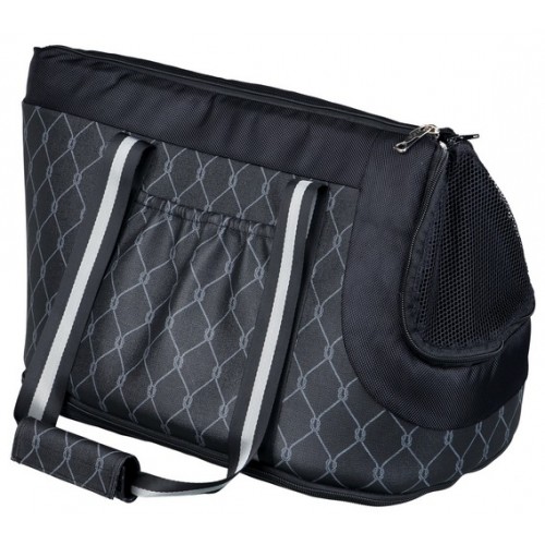 Переноска "TRIXIE" "Nikita" 24х28х45 см, черная, полиэстер