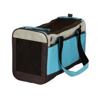 Переноска "TRIXIE", "Fiona", 18 х 25 х 40 cм,голубая/бежево-коричневая,нейлон