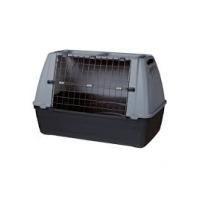 Переноска "TRIXIE" Journey S для мелких животных 77х51х43см, черная/серая