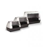 Переноска "TRIXIE" Journey M для мелких животных 88х58х51см, черная/серая