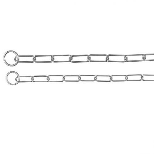 Петельный ошейник-цепочка "TRIXIE" для длинношерстных собак из металла 63см/4мм