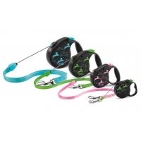 Поводок-рулетка "Flexi", "Color-с рисунком" (L) до 50кг./5м.