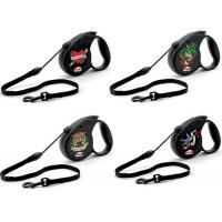 Поводок-рулетка Flexi Rock Star М 5м/20 кг