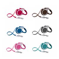 Поводок-рулетка "Flexi", "VARIO" ременной, (ХS) до 12кг/3м