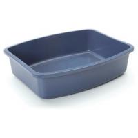 Туалет "SAVIC" "Oval tray" для кошек,большой 46х38х12см, розовый, пластик