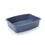 Туалет "SAVIC" "Oval tray" для кошек,большой 46х38х12см,цвета в ассортименте, пластик