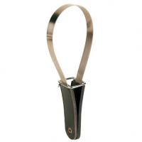 Грумер "TRIXIE" для ухода за шерстью, с кожанной ручкой, 25х8 см