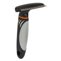 Металлический грумер "TRIXIE" для ухода за шерстью, 10х15 см