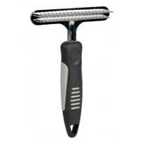 Металлический грумер "TRIXIE" для ухода за шерстью, 11х15 см