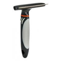 Металлический грумер "TRIXIE" для ухода за шерстью, 10х15 см