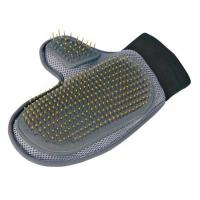 Массажная перчатка "TRIXIE" для ухода за шерстью, 18х24 см