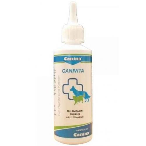 Canina Canivita (мультивитаминный сироп для собак и кошек) - 250мл.