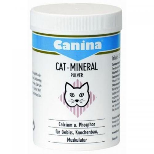 Canina Cat-Mineral Pulver & Tabletten, миненерылы для котов - 150 гр.(300 таблеток)